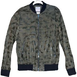 Zara Camo Bomber Jacket